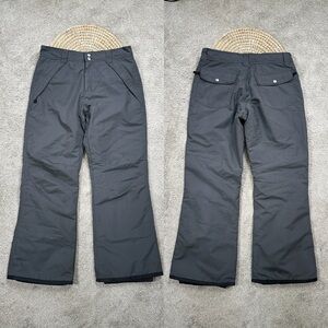 Iceburg Outerwear Men’s Snow Ski Pants Insulated Winter Snowboarding in Black S